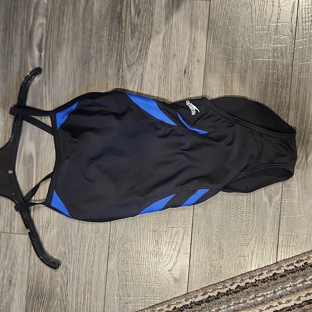 EUC Speedo Power Flex Eco Girls sz 6/32 Onepiece Swimsuit